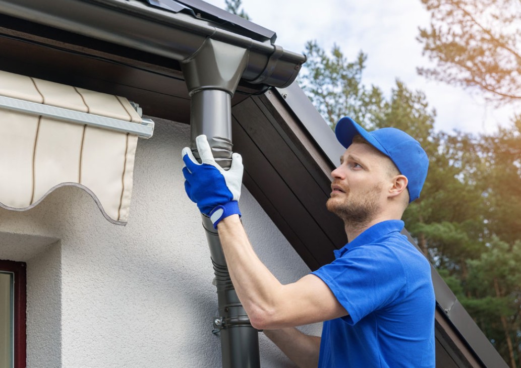 downspout installation