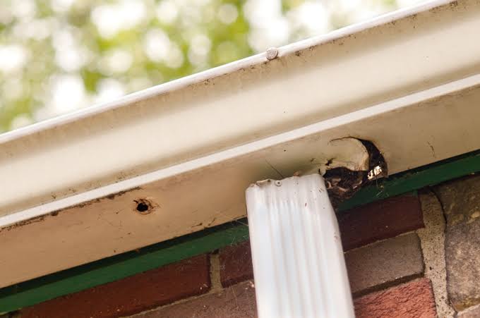 aluminum gutter goldstone